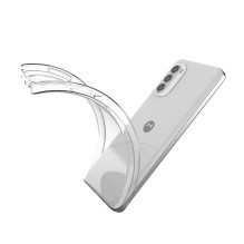 Ultra Clear 0,5 mm dėklas, skirtas Motorola Moto G82 5G / Moto G52 plonas dangtelis skaidrus Ultra Clear 0,5 mm dėklas, skirtas Motorola Moto G82 5G / Moto G52 plonas dangtelis skaidrus