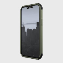 Raptic X-Doria Fort Case iPhone 14 Plus su MagSafe šarvuotu dangteliu žalia