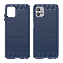 Anglies dėklas, skirtas Realme Narzo 50 5G lankstus silikoninis anglies dangtelis juodas Anglies dėklas, skirtas Realme Narzo 50 5G lankstus silikoninis anglies dangtelis juodas