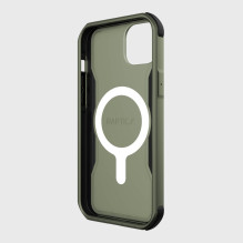 Raptic X-Doria Fort Case iPhone 14 Plus su MagSafe šarvuotu dangteliu žalia