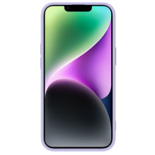Nillkin CamShield Silky Silicone Case iPhone 14 Plus dėklas su fotoaparato apsauga, violetinė