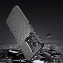 Thunder Case case for Xiaomi Redmi Note 12 Pro+ silicone armor case black