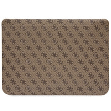 Guess 4G Printed Stripes dangtelis 14 colių nešiojamam kompiuteriui – rudas