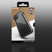 Raptic X-Doria Shield Case iPhone 14 Plus šarvuotas dangtelis juodas