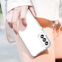 Outer Space Case Samsung Galaxy S23+ dangtelis su lanksčiu permatomu rėmeliu Outer Space Case Samsung Galaxy S23+ dangtelis su lanksčiu permatomu rėmeliu