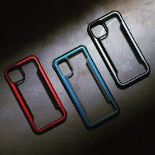 Raptic X-Doria Shield Case iPhone 14 Plus šarvuotas dangtelis juodas