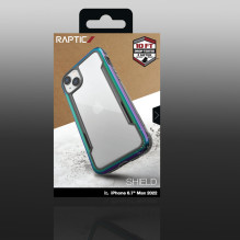 „Raptic X-Doria Shield“ dėklas, skirtas „iPhone 14 Plus“, opalinis dangtelis
