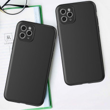 Soft Case dėklas Xiaomi Poco C40 plonas silikoninis dangtelis juodas