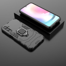 Ring Armor dėklas Samsung Galaxy A24 4G šarvuotu dangteliu magnetinis laikiklis žiedas juodas Ring Armor dėklas Samsung Galaxy A24 4G šarvuotu dangteliu magnetinis laikiklis žiedas juodas