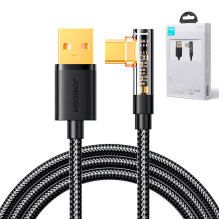 Joyroom Gaming Cable S-UC027A6 USB-C (angled) / USB-A (straight) 3A 1.2 m - black