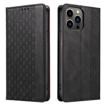 Magnetinio dirželio dėklas, skirtas Samsung Galaxy S23 Flip Wallet Mini Lanyard Stand juodas