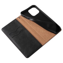 Magnetinio dirželio dėklas, skirtas Samsung Galaxy S23 Flip Wallet Mini Lanyard Stand juodas