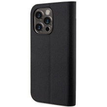 Karl Lagerfeld KLBKP14LSANKCPK iPhone 14 Pro 6.1' knygų lentyna juoda / juoda Saffiano Karl Choupette Karl Lagerfeld KLBKP14LSANKCPK iPhone 14 Pro 6.1' knygų lentyna juoda / juoda Saffiano Karl Choupette