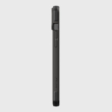 Raptic X-Doria Secure Case iPhone 14 Plus su MagSafe šarvuotu dangteliu juodu