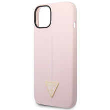 Guess GUHCP14MSLTGU iPhone 14 Plus 6.7 "purple / purple hardcase Silicone Triangle