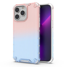 Ombre Protect Case for iPhone 14 Pro armored cover pink and blue Ombre Protect Case for iPhone 14 Pro armored cover pink and blue