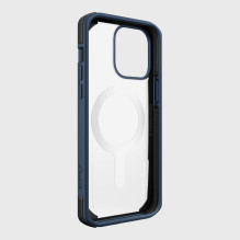 Raptic X-Doria Secure Case iPhone 14 Pro su MagSafe šarvuotu dangteliu mėlynos spalvos