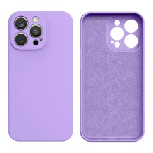 Silikono dėklas iPhone 14 Plus silikoninis dėklas violetinis