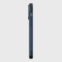 „Raptic X-Doria Secure“ dėklas, skirtas „iPhone 14 Pro Max“ su „MagSafe“ šarvuotu dangteliu, mėlynu
