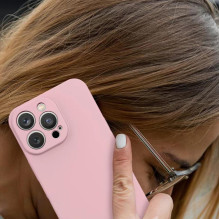 Silikono dėklas iPhone 14 Plus silikoninis dėklas violetinis
