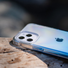 Raptic X-Doria Air Case iPhone 14 Plus šarvuotas dangtelis sidabrinis