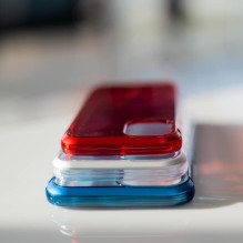 Raptic X-Doria Air Case iPhone 14 Plus šarvuotas dangtelis sidabrinis