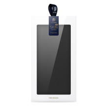 Dux Ducis Skin Pro dėklas, skirtas Realme 10 Pro Flip Card Piniginės stovas juodas