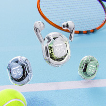 Acefast T8 TWS Bluetooth belaidės ausinės – šviesiai mėlynos