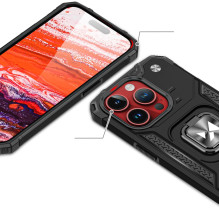Wozinsky Ring Armor iPhone 15 Pro Max Ring Armor dėklas – auksinis