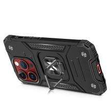 Wozinsky Ring Armor iPhone 15 Pro Max Ring Armor dėklas – auksinis