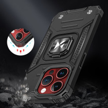 Wozinsky Ring Armor iPhone 15 Pro Max Ring Armor dėklas – auksinis
