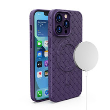 MagSafe austas dėklas iPhone 15 - violetinis