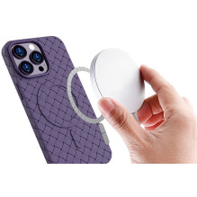 MagSafe austas dėklas iPhone 15 - violetinis