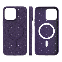 MagSafe austas dėklas iPhone 15 - violetinis