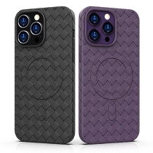 MagSafe austas dėklas iPhone 15 - violetinis