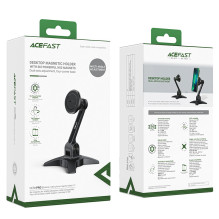 Acefast stovo stovo magnetinis telefono laikiklis juodas (E11)
