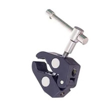 Clamping bracket for mounting accessories with 1 / 4 and 3 / 8 inch screw Clamping bracket for mounting accessories with 1 / 4 and 3 / 8 inch screw