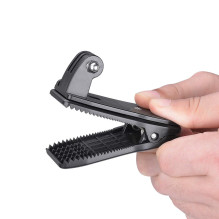 Holder with clip for mounting for GoPro Holder with clip for mounting for GoPro