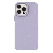 „Eco Case“ dėklas, skirtas iPhone 14 Plus silikoninis skaidomas dangtelis, violetinis