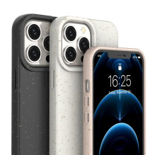 „Eco Case“ dėklas, skirtas iPhone 14 Plus silikoninis skaidomas dangtelis, violetinis