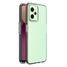 Spring Case dėklas Realme C35 silikoniniam dangčiui su juodu rėmeliu