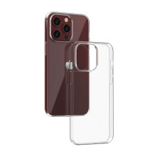 Skaidrios spalvos iPhone 15 Pro Max dėklas iš Ultra Clear serijos