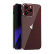 iPhone 15 Pro Max case from the Ultra Clear series in transparent color