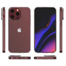 Skaidrios spalvos iPhone 15 Pro Max dėklas iš Ultra Clear serijos