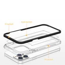 Skaidrus 3in1 dėklas skirtas Samsung Galaxy A03 silikoninis dangtelis su mėlynu rėmeliu Skaidrus 3in1 dėklas skirtas Samsung Galaxy A03 silikoninis dangtelis su mėlynu rėmeliu