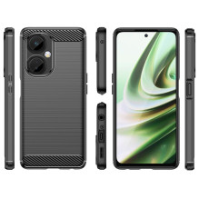 Carbon Case dėklas, skirtas OnePlus Nord CE 3 lankstus silikoninis anglies dangtelis juodas Carbon Case dėklas, skirtas OnePlus Nord CE 3 lankstus silikoninis anglies dangtelis juodas