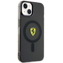 Ferrari FEHMP14SURKK iPhone 14 6.1" black / black hardcase Translucent Magsafe