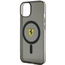 Ferrari FEHMP14SURKK iPhone 14 6.1" black / black hardcase Translucent Magsafe