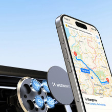 Wozinsky WUMKO magnetinis telefono laikiklis automobilio orlaidei - juodas Wozinsky WUMKO magnetinis telefono laikiklis automobilio orlaidei - juodas