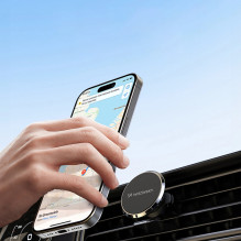 Wozinsky WUMKO magnetinis telefono laikiklis automobilio orlaidei - juodas Wozinsky WUMKO magnetinis telefono laikiklis automobilio orlaidei - juodas